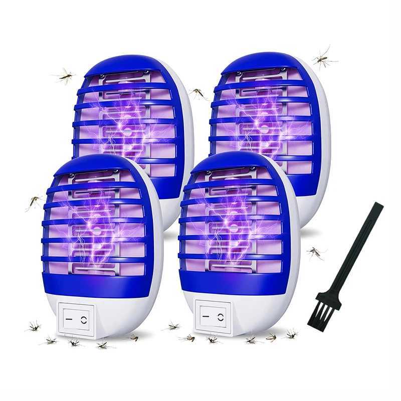 2Pcs LED Socket Mosquito Killer Lamp US/EU Plug Electric Mosquito Fly Bug Insect Trap Killer Night Lamp H260313