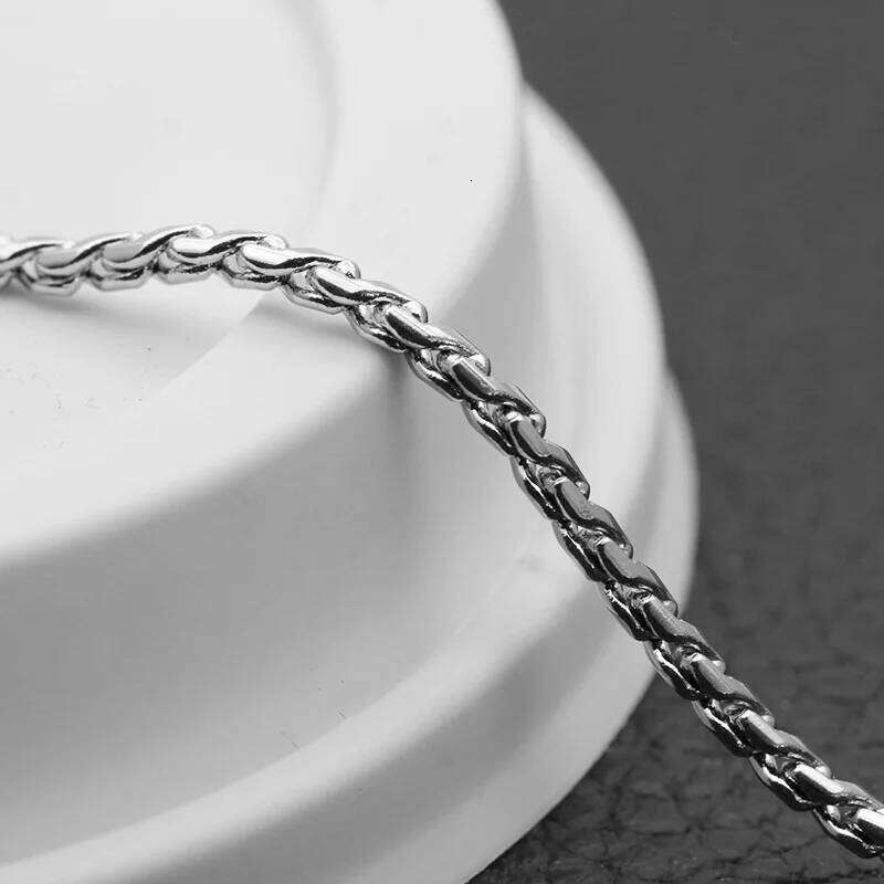 Fashion Stainless S-shaped Chain Titanium Steel Necklace Men's New Jewelry Gift Hot Sale H260312