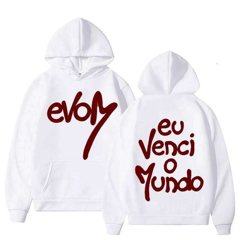 EVOM - Veigh Merch Tour 2025 Hoodie Men Women Rock Punk Gothic Streetwear Male Casual Fleece Oversized Hoodies Unisex Sweatshirt Z260314