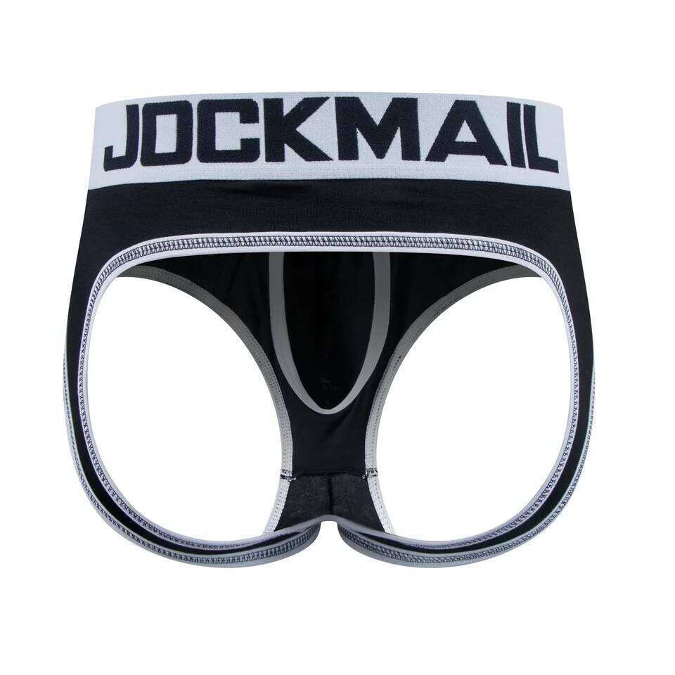 Men's Bottomless Gay Underwear Sexy Backless Briefs Jockstrap Sissy Penis Pouch Push Up Underpants Calzoncillos Hombre Slip