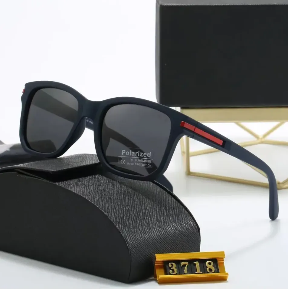 Sunglasses For mens Rectangular full frame Designer Sunglasses mens women Classic Fashion Outdoor Driving Beach UV Protection UV400 with Original Box