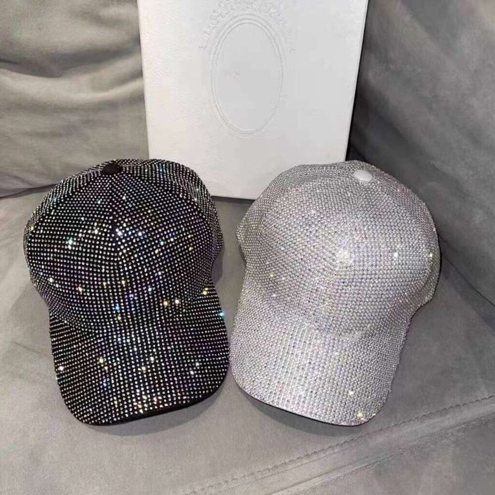 Gold 2023 new rhinestone empty luxury women's hat autumn fashion Baseball cap gorra hombre Z260314