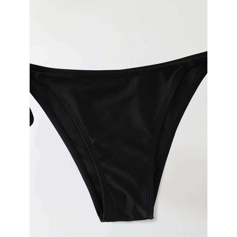 2Pc/Set 2024 Fashion Sexy Swimsuit Women Bikinis Set Triangle Swimwear String Beachwear Thong One Piece Suits Brazilian Biquini Y260303