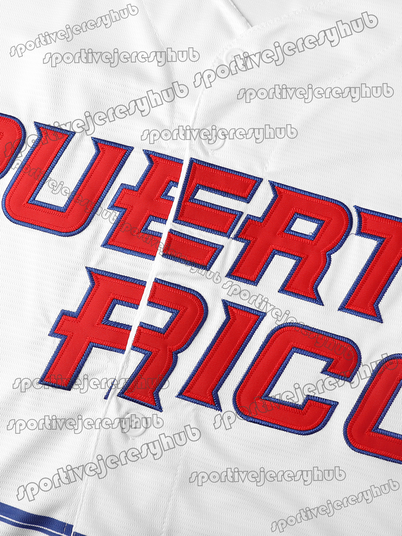 Puerto Rico 2026 Baseball Jersey Lindor Baez Hernandez Rivera Velazquez Rodriguez Martinez Cruz Maldonado Diaz Correa Arenado Romero Personalised Stit
