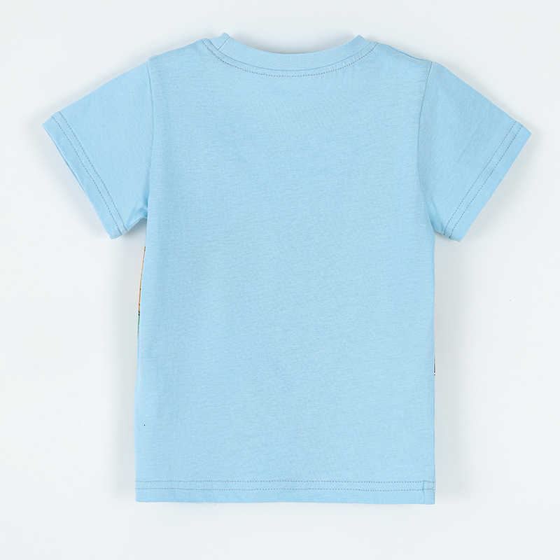 T-shirts Boys' Country Style T-Shirt with Farm Animal and Tractor Print Children's Short Sleeve T-Shirt for Spring and Summer