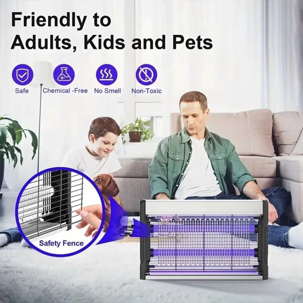 Mosquito Trap Mosquito Killer Lamp for Indoor Fly Trap for Restaurant Hotel Shop Household Insect Killer UV Light H260313