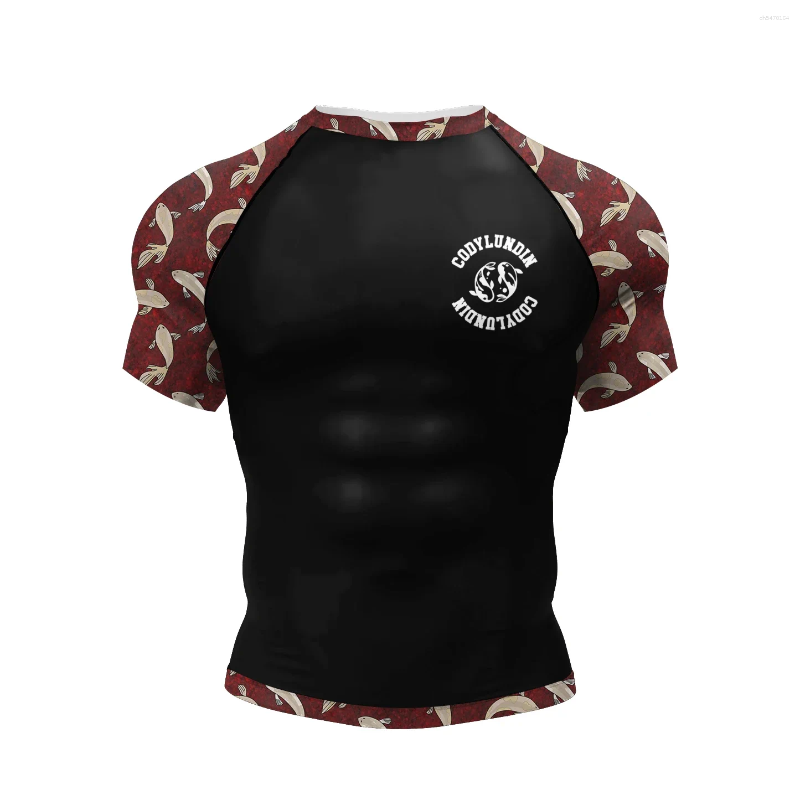 Men's T Shirts Cody Lundin 3d Digital Printing Outdoor Fitness Running High Elasticity Brazilian Jiu Jitsu Male Mma Rashguards - view 4