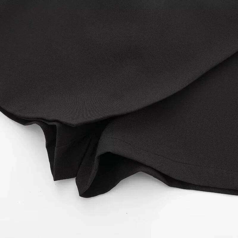 HXAO For Women High Waist White Black Pants Woman Summer 2024 Asymmetric Khaki Skirt Shorts Casual Women's Skort Z260314