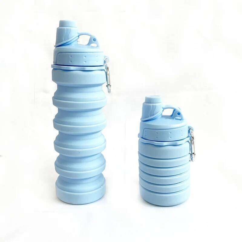 Foldable Portable Silicone for Outdoor Sports Travel Large Capacity Telescopic Water Bottle Z260314