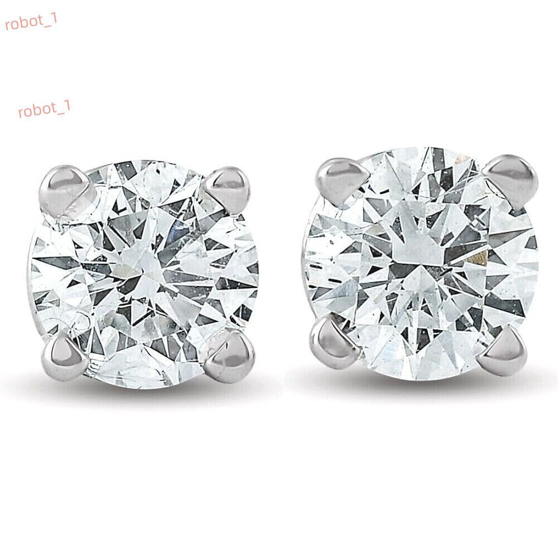 Premium Moissanite Diamond Earring with Best Quality Material Shiny Finish Comfortable to Wear for Office or Gift Purpose Use