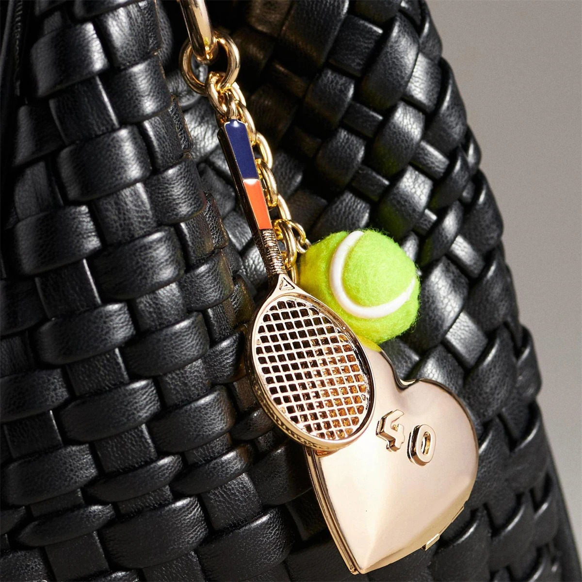 selling colorful shoelace pendant hand woven keychain internet pendant colorful rope bead DIY 260311