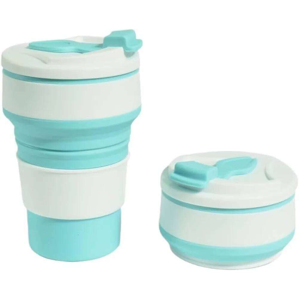 12 Oz Foldable Bottle, Silicone Portable Water Cup, Lightweight Reusable, Suitable for Travel and Sports, Etc. Z260313