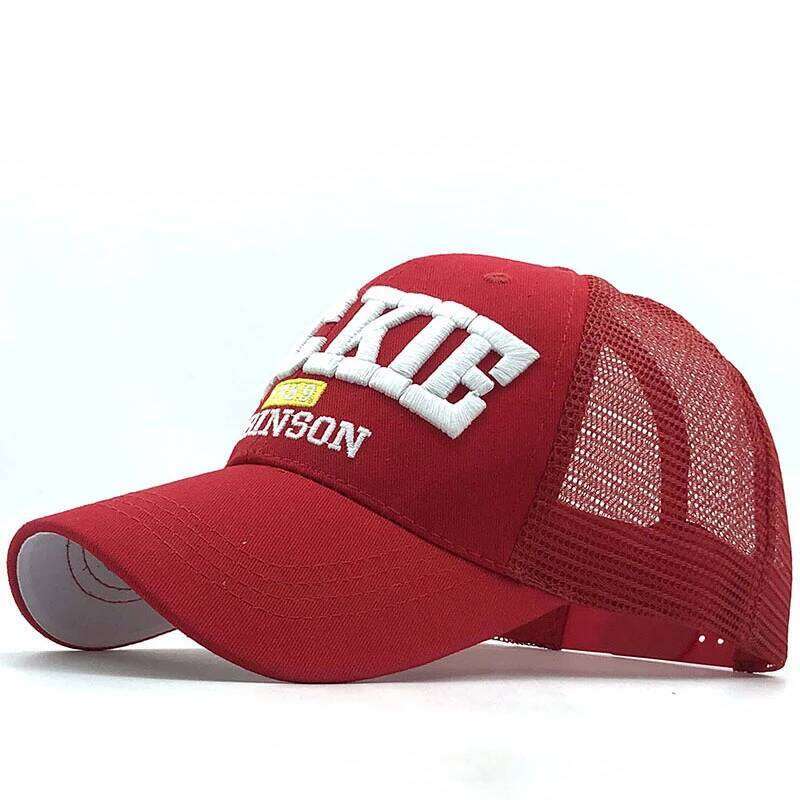 New Parent-child Children fishing Baseball Cap Summer Kids Sun Hat 3D Embroidery letters mesh boys girls snapback Caps Z260313