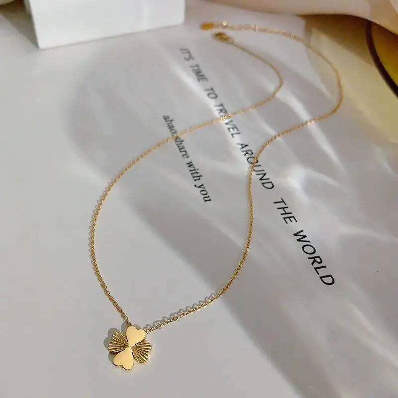 Stainless Steel Charm Dainty Pendant Women 004 Trendy Cute Cr Choker Necklace For Wedding Prom Jewelry H260312
