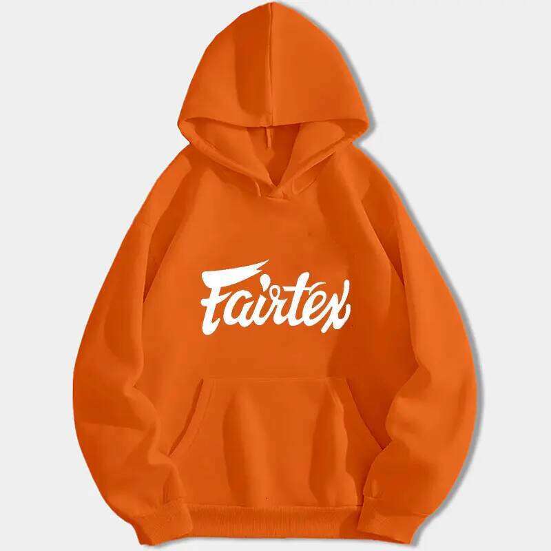 Fairtex Thailand Hoody Muay Thai Kickboxing Casual Sportswear Unisex Autumn Winter Loose Street Fashion Hipster Hooded Pullover Z260314