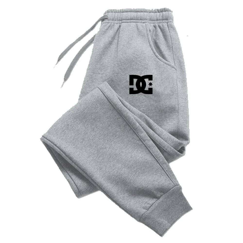 Mens Casual Autumn Winter Sweatpants Men Running Jogger Sports Gym Trousers Fashion Solid Color Workout Long Pants Z260315