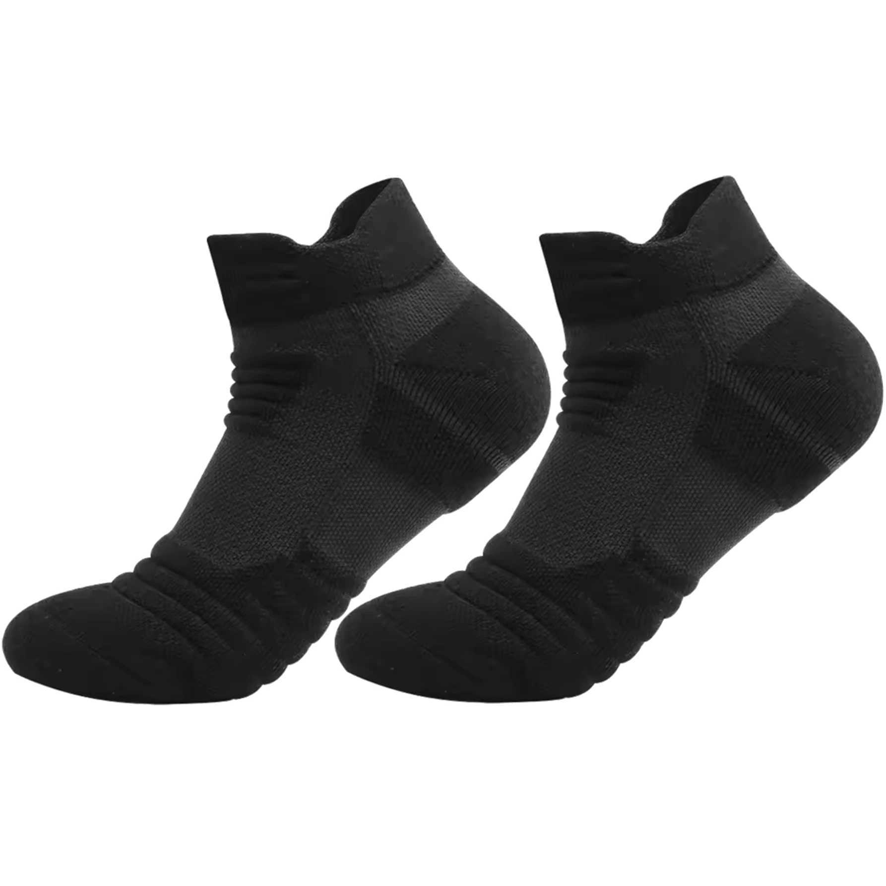 6/12Pairs Breathable Mesh Athletic Terry Socks Cushioned Moisture-managing and Durable Reduces Foot for Running Hiking Sports D260313