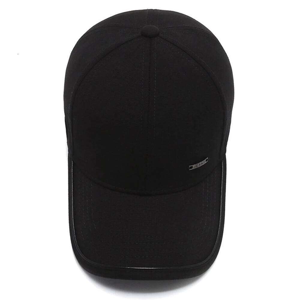 FS 2025 Trendy Gray Winter Baseball Caps For Men High Quality Cotton Women Hats Vintage Trucker Cap Outdoor Sports Golf Hat Bone Z260313