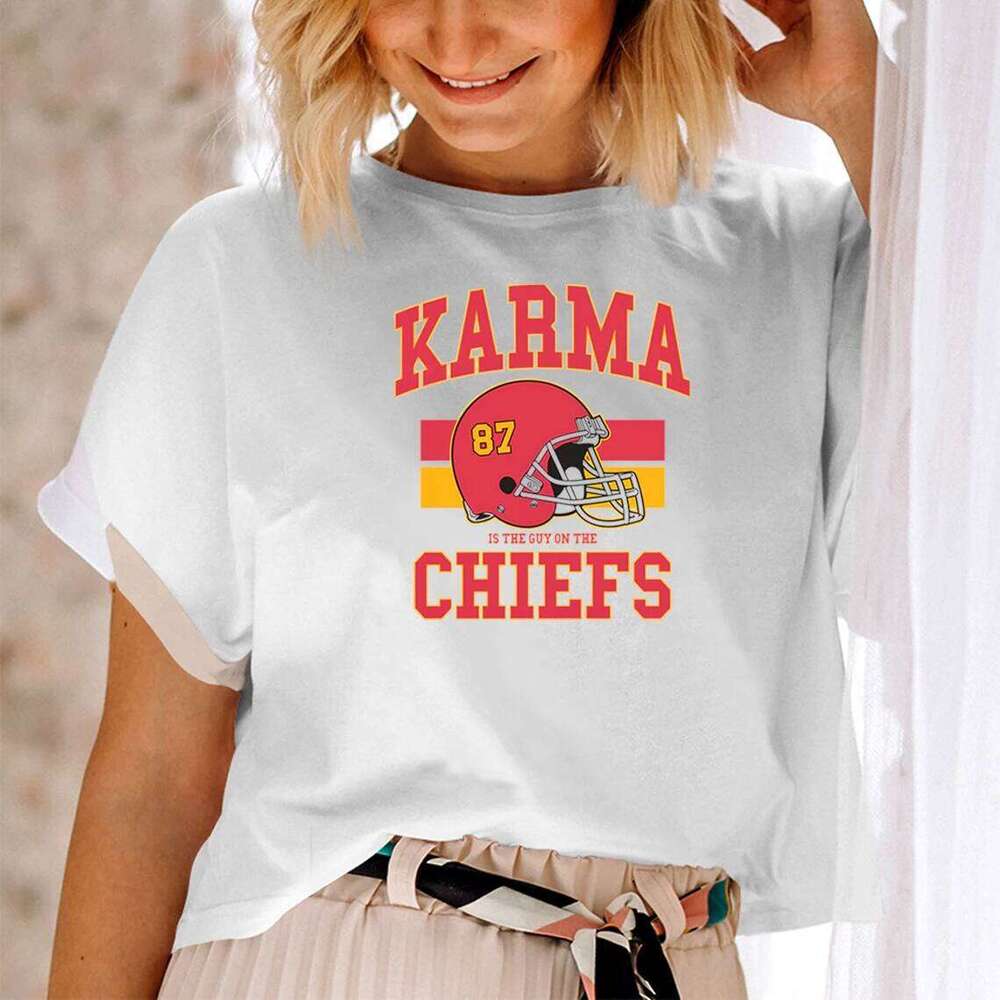 New Is Guy On The Cute Eras Tour 2024 Merch T Kelce Chiefs Era Karma Taylor Travis Shirt Z260314