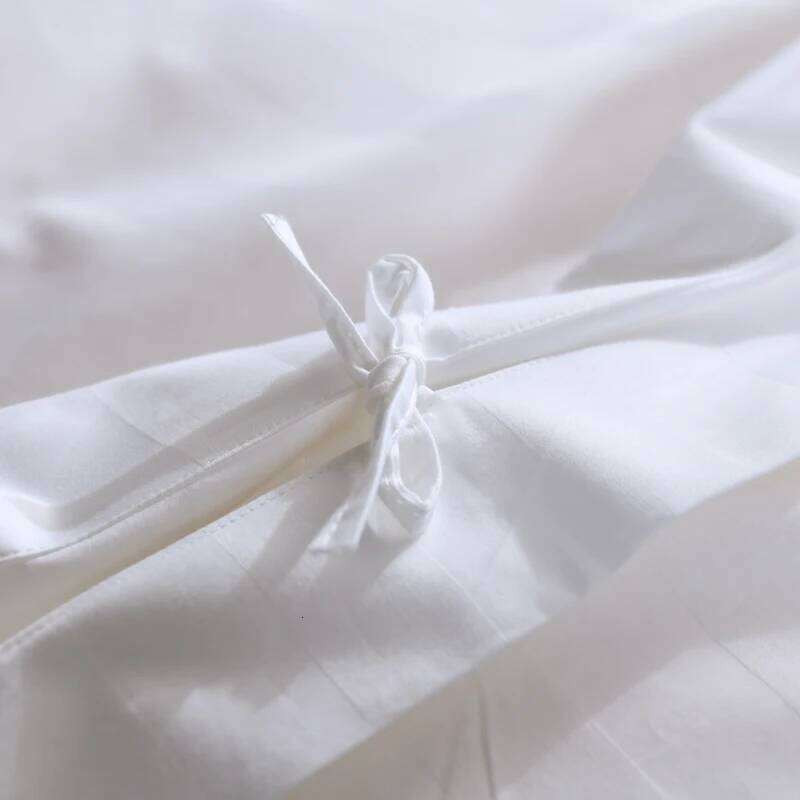 3Pcs Hotel Collection Vertical stripes White Duvet Cover+2pcs Pillowcases Premium 600TC Cotton Bedding set Twin Full Queen King H260312 - view 3