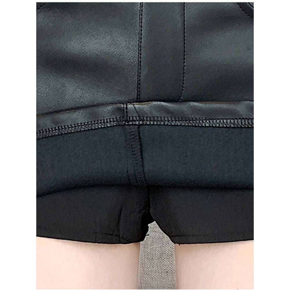 New Arrival Retro Pu Faux Leather Short Skirt For Women Autumn Winter Slim Vintage Sexy Mini Pencil Skirts Lady Z260314