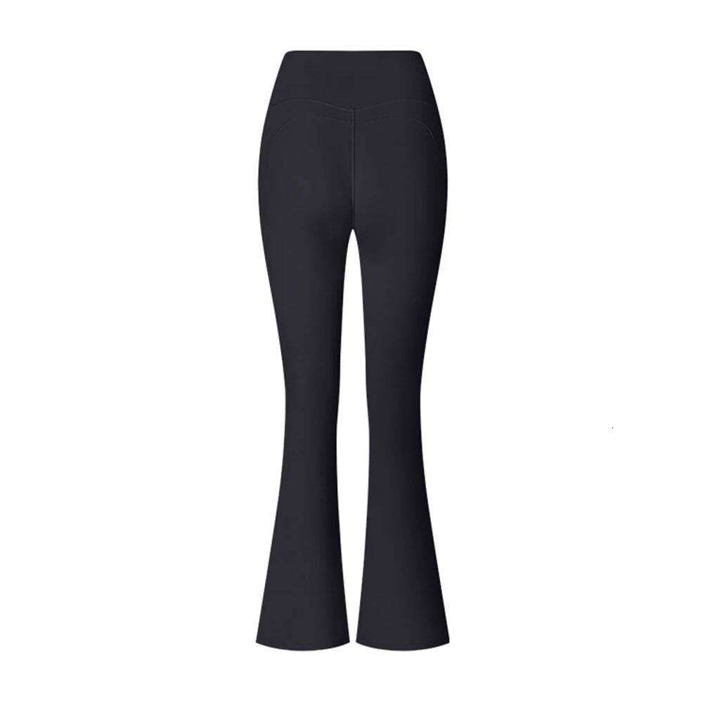 Women High Waist Flared Gym Fitness Workout Runing Sport Leggings Women's Control Tummy Yoga Wide Leg Pants 26Y0313