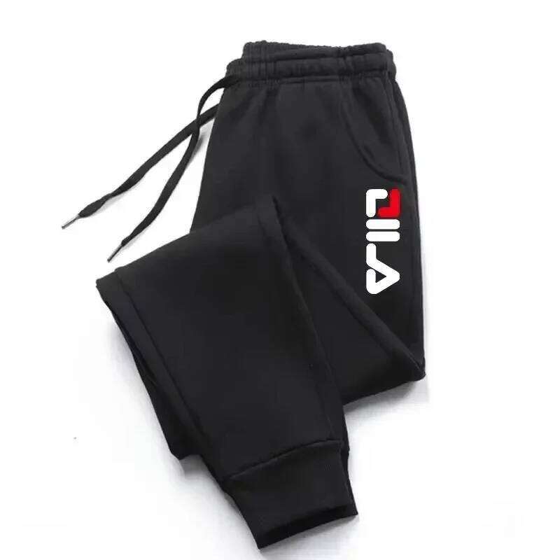 Autumn Winter Men's Joggers Drawstring Casual Pants Fleece Sweatpants Workout Running Gym Fitness Sports Trousers WK007 Z260315