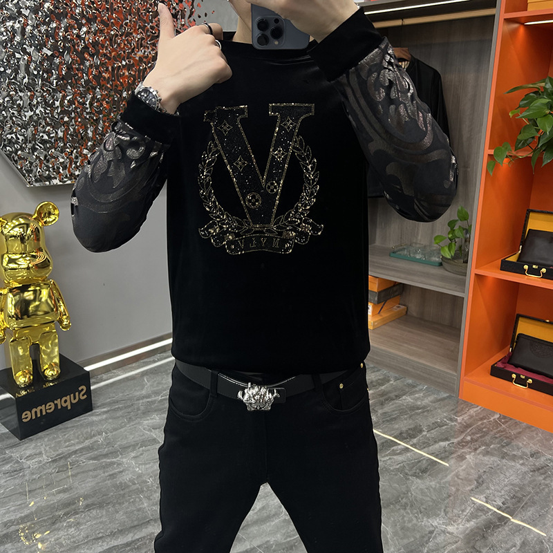 Designer Shirt Mens Clothes Elegance Long Sleeve Comfortable Fabric Casual Essentials Shirt High-end 2026 Luxury Daily Wear Popular