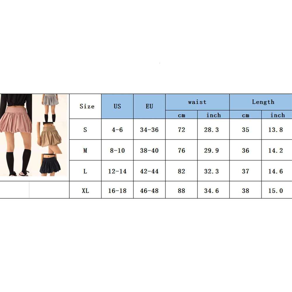 Balloon Skirts for Women Summer Vintage Aesthetic Loose High Waist A-line Mini Bubble Skirt Office Lady Elegant Female Clothing Z260314