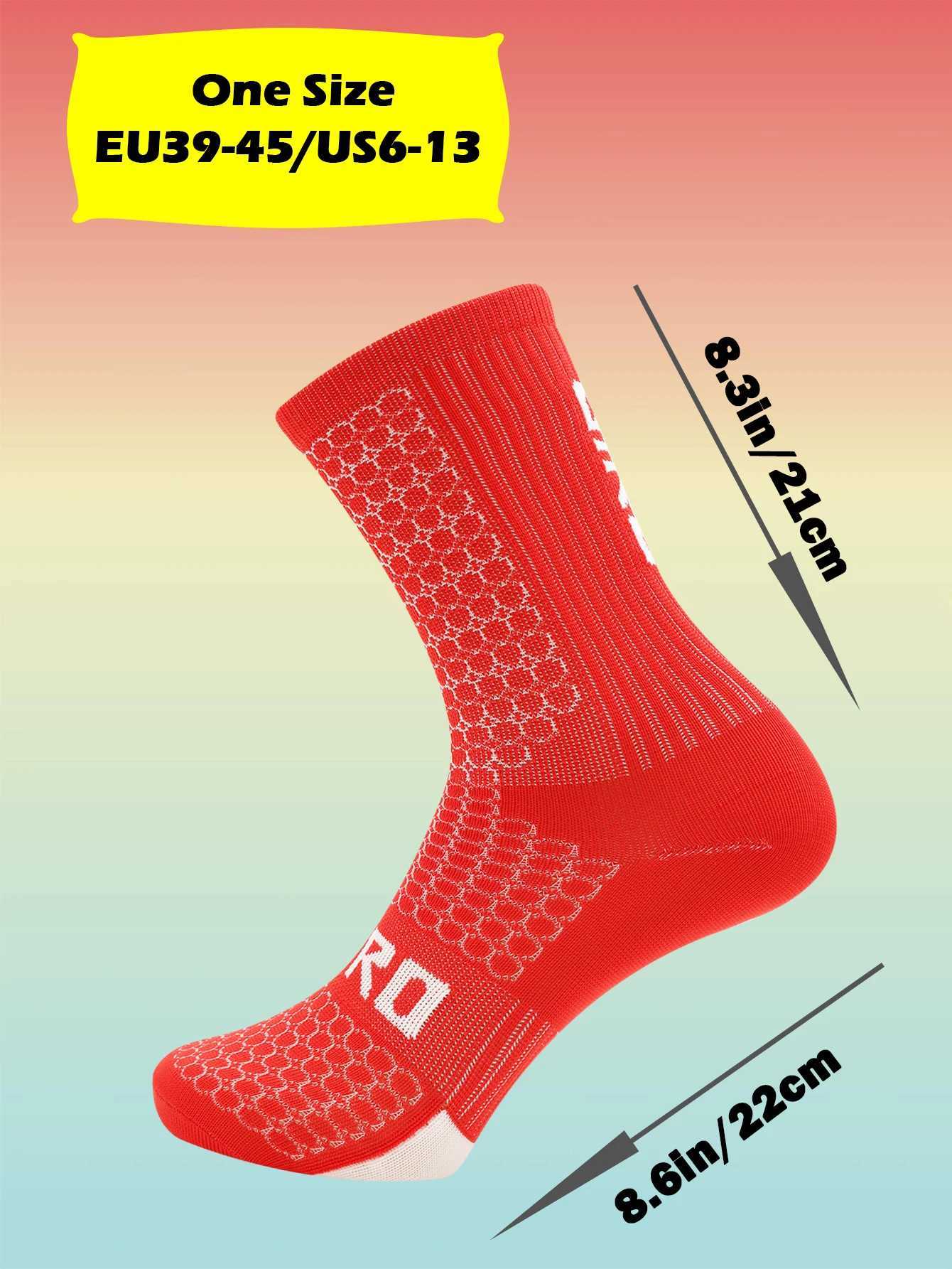 Cycling Socks Men 4 Pairs/set Biking Socks Women Sport Sweat Absorbing Breathable Football Soccer Compression Socks D260313