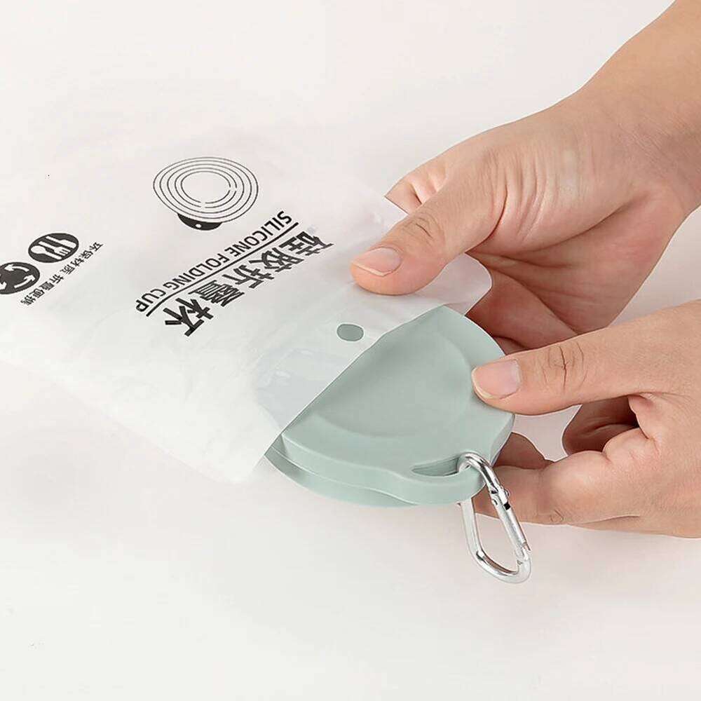 180ml Telescopic Drinking Mug with Lid Silicone Collapsible Coffee Reusable Foldable Camping Cup for Outdoor Hiking Z260313