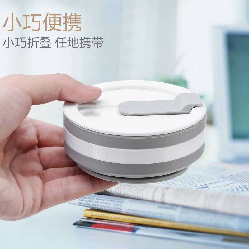 Collapsible Silicone Coffee Mugs, Travel Cup, Folding Water BPA Free, Food Grade, Drinking Ware Mug, Tea Cups, 350ml Z260313