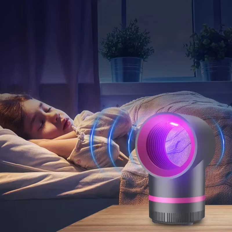 2026 New Household Mosquito Killer Lamp Bedroom Mosquito Killer USB Plug-in Outdoor Camping Portable Mute Anti Mosquito Lamp H260313