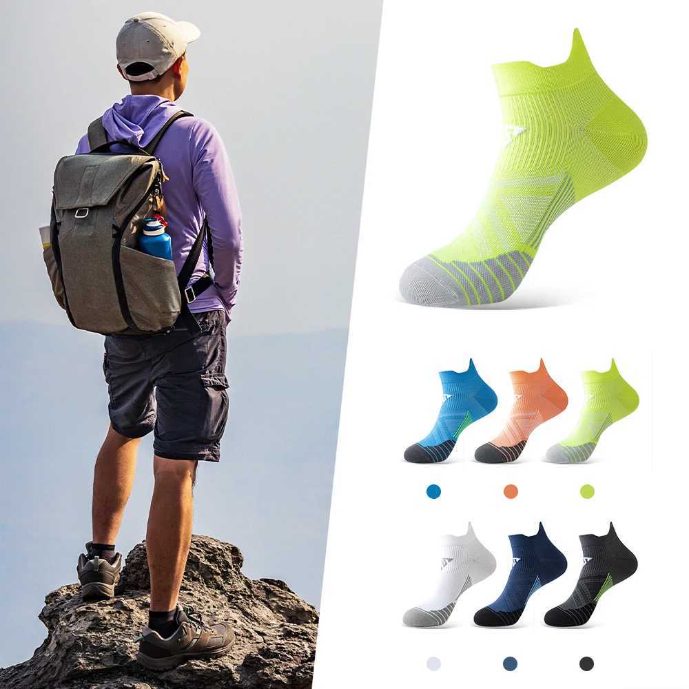 WRELS Compression Socks Professional Marathon Quick Dry Socks Elastic Footwear Sports Socks Breathable Running Fitness D260313