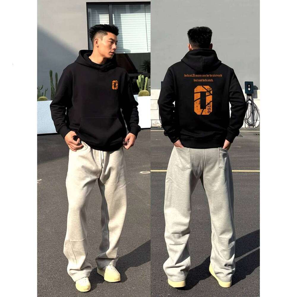 American Hip-hop Letter Print Hoodie Autumn Winter 2025 New Oversize Cotton Plush Pullover Loose Y2K Tops Warm Men clothing Z260314