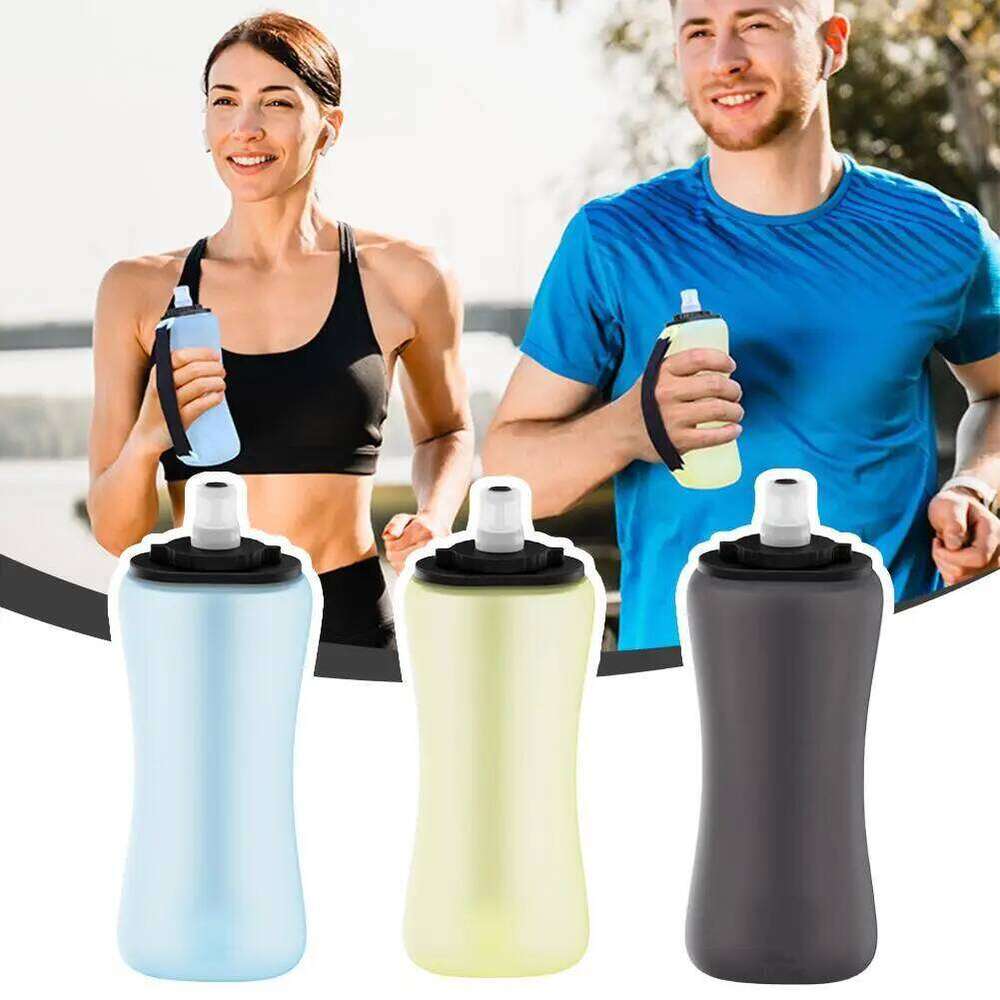 Comfortable Grip Leak-Resistant Portable Outdoor Sports Water Bottle For One-Hand Use While Jogging Or Cycling Foldable Z260313