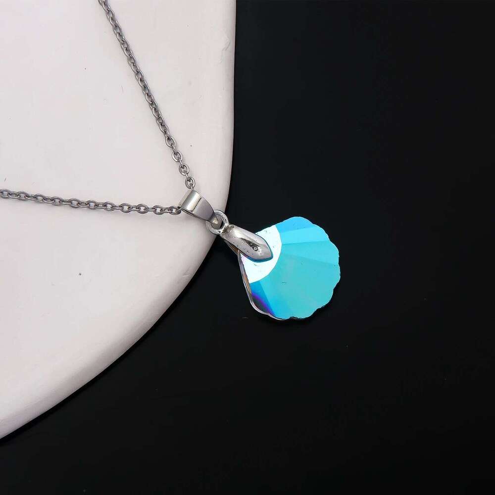Game and Deepspace Rafayel Gemstone Shell Pendant Necklace for Women Men Cosplay Jewelry Gifts H260312