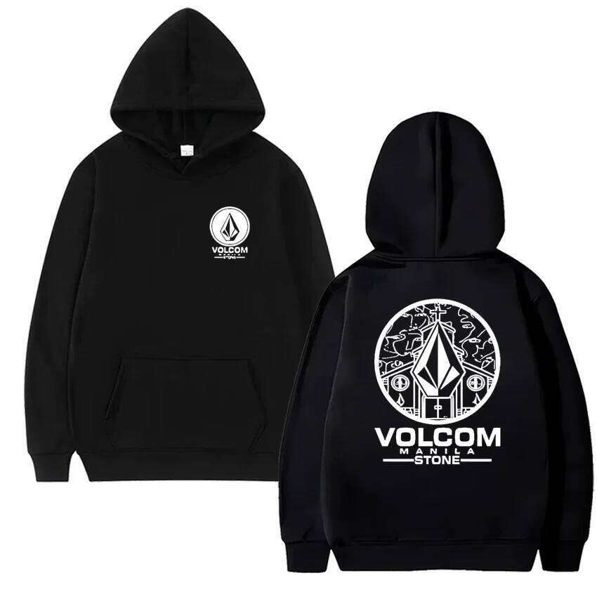Volcom men's hoodie long-sleeved sweatshirt Hip-hop fashion casual street outdoor autumn and winter sportswear Z260314