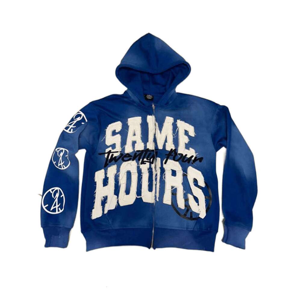 Y2k Hoodie Graphic Zip Up Hoodies Hip Hop Streetwear Aesthetic Sweatshirts Oversized Vintage Outfit Z260315