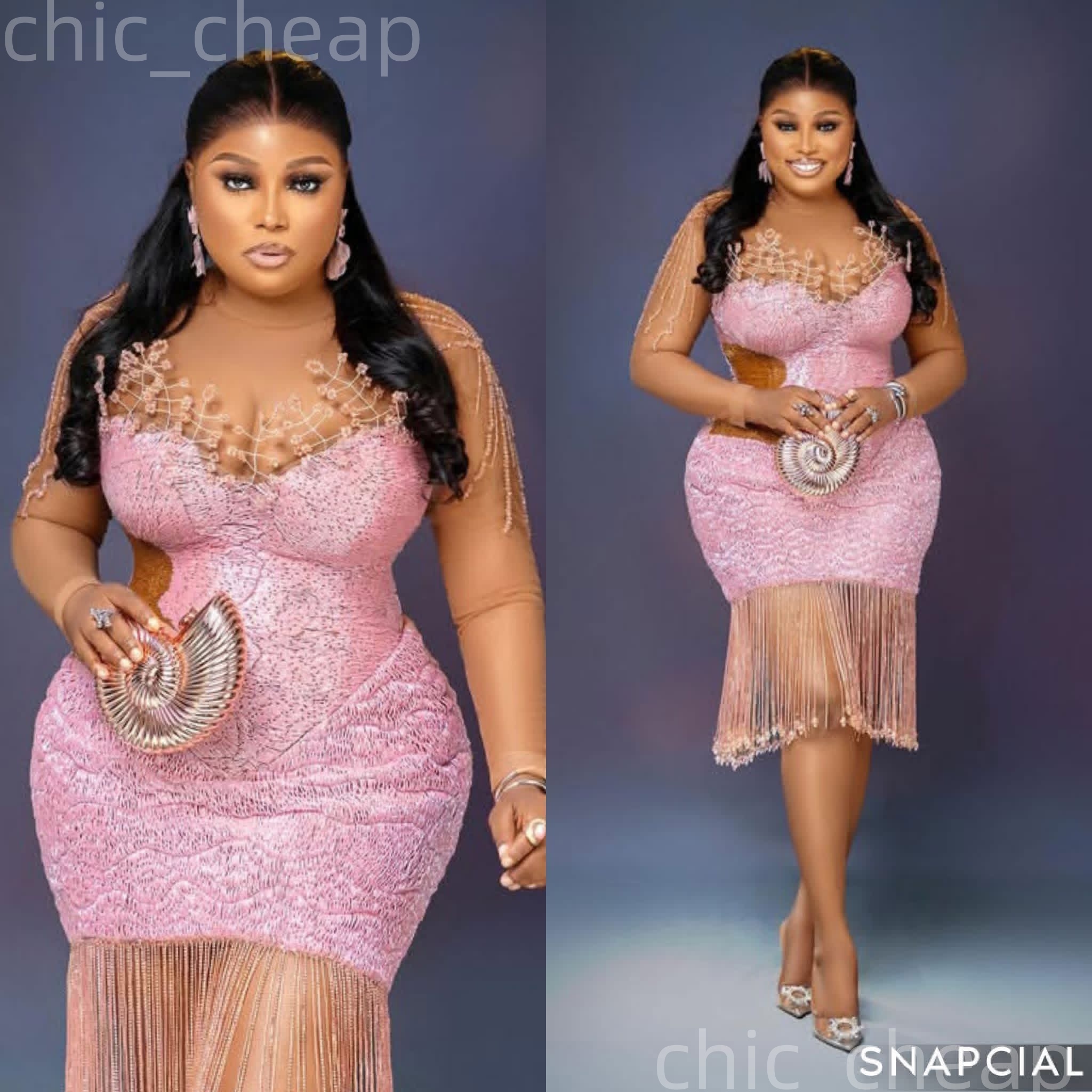 2026 Pink Sheath Cocktail Dress Appliques Beaded Lace Tassels Short Mini Graduation Homecoming Dinner Party Dresses For Special Occasions Sweetheart G