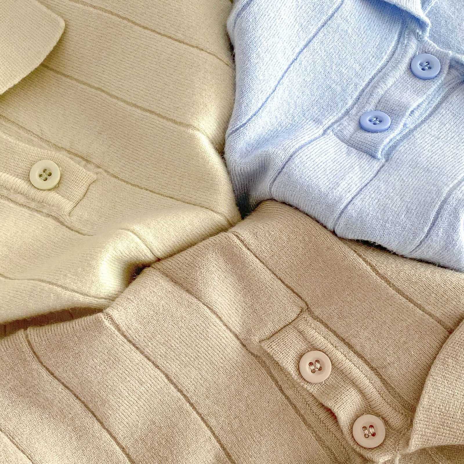 Women's Knits & Tees Spring/Summer Collection: Thin Knit Sweater, Summer Top Turn-down Collar Children's Pullover Children's Summer Top