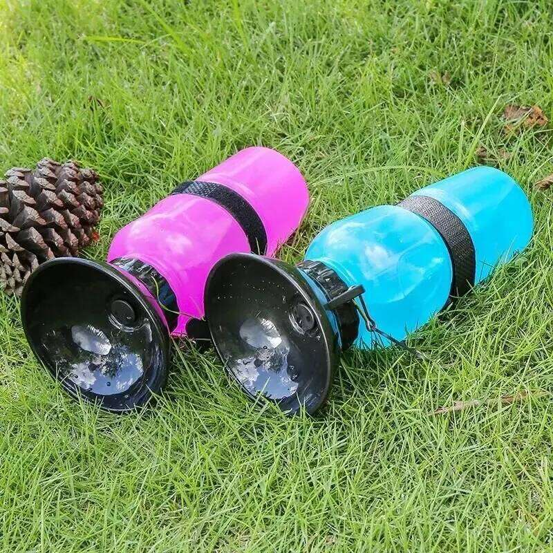 PLJI Out Walking Portable Bottle Dog Drinking Cup Cat Pet Water Feeding Supplies 26W0313