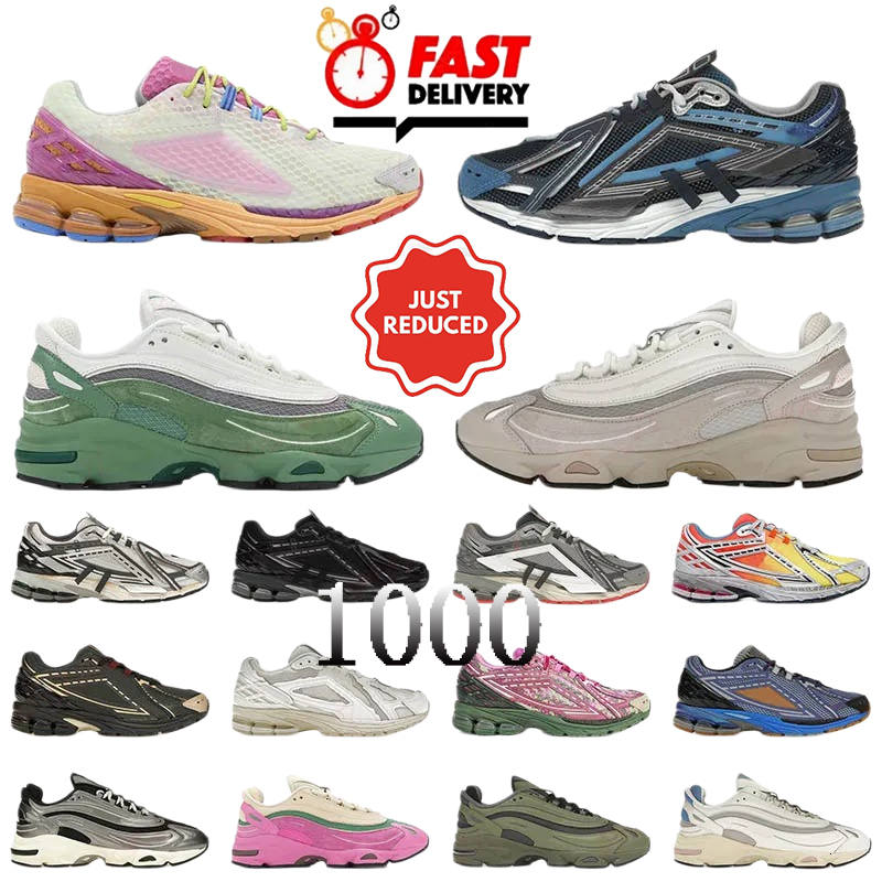 2026 New M1000 designer running shoes men women 1000 sea salt white triple black leather quartz grey crystal pink brown blue mens trainers outdoor sneakers