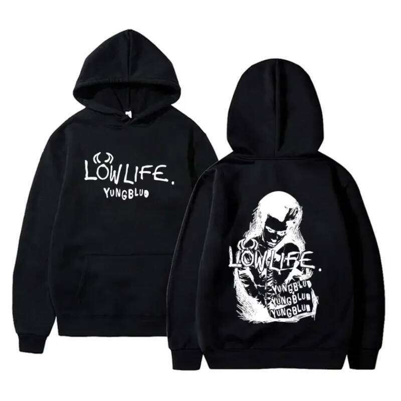 Singer Yungblud Lowlife 2025 Hoodie Men Women Fashion Gothic Rock Sweatshirt Men's Casual Fleece Cotton Vintage Pullover Hoodies Z260314