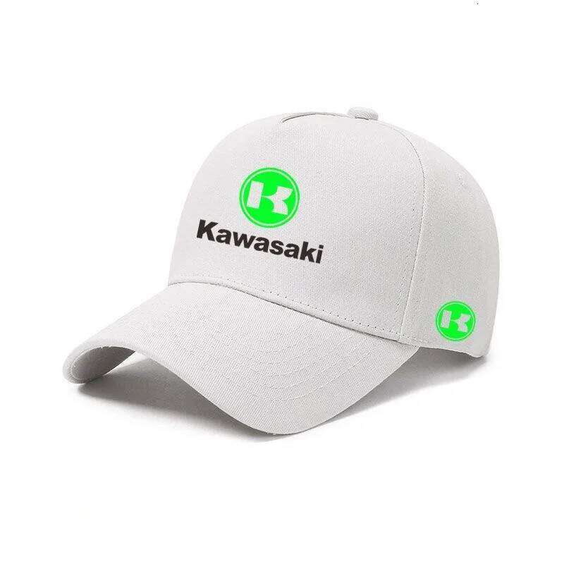 Kawasaki baseball caps, fashionable men's and women's outdoor sun hats, summer fashion hats Z260313