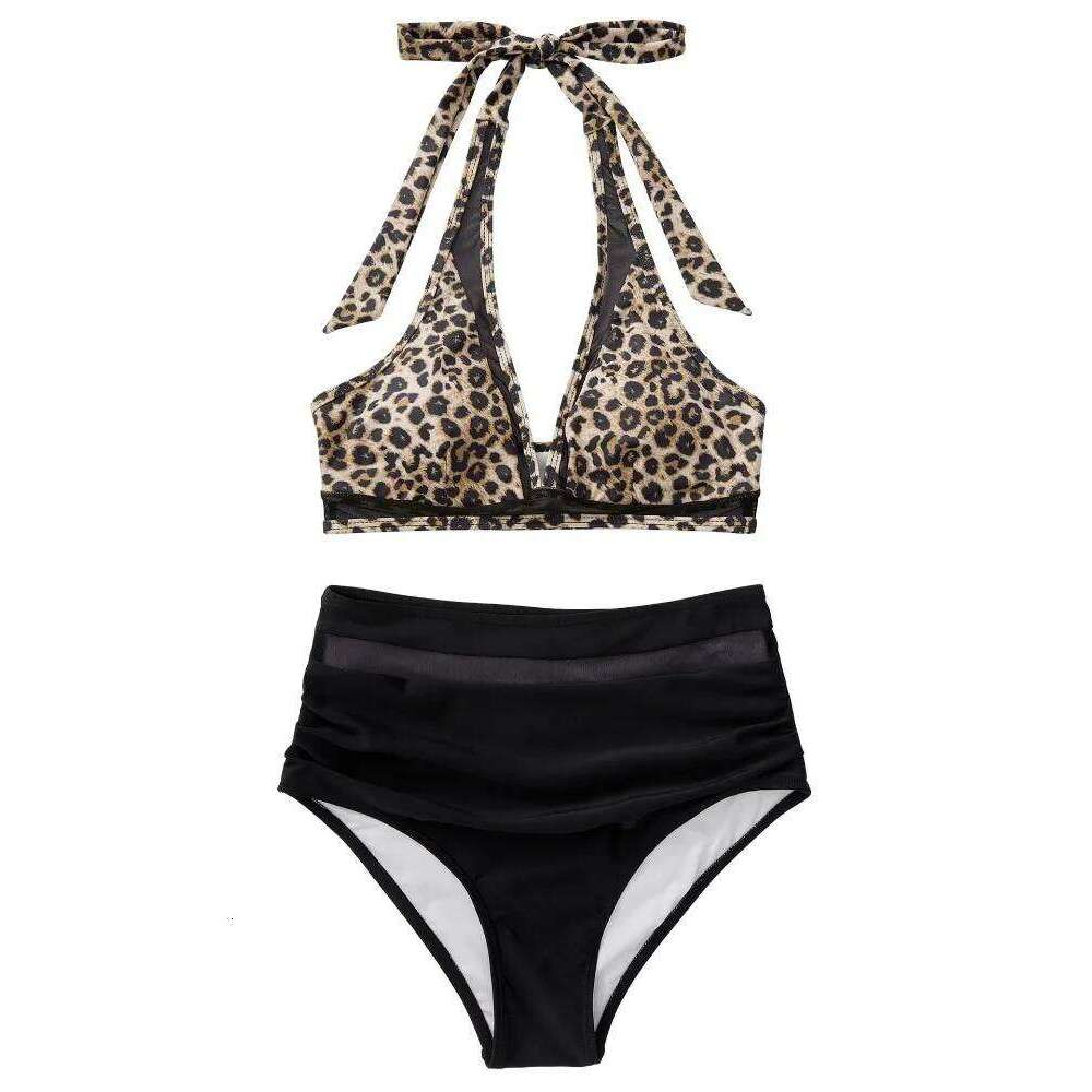 High Waist Bikini Set Sexy Push Up Swimsuit Women Black Beachwear Tummy Control Swimwear Adjustable Bathing Suit Bikinis 2024 Y260303