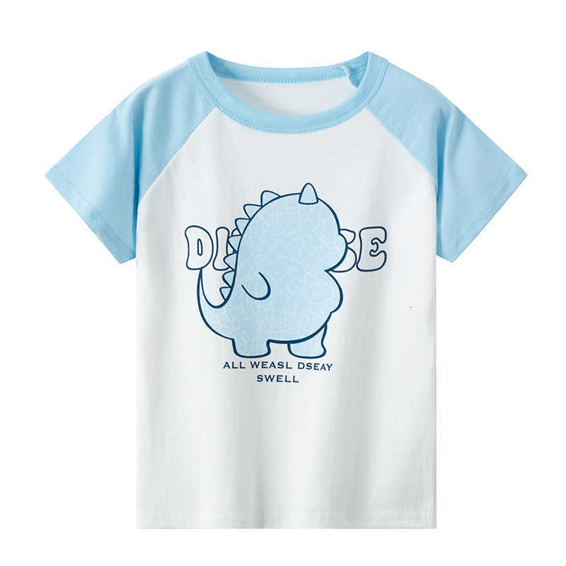 Tshirts Boys shortsleeve tshirt for summer big kids summer style girls pure cotton halfsleeve childrens summer clothing little boys trendy tops childr