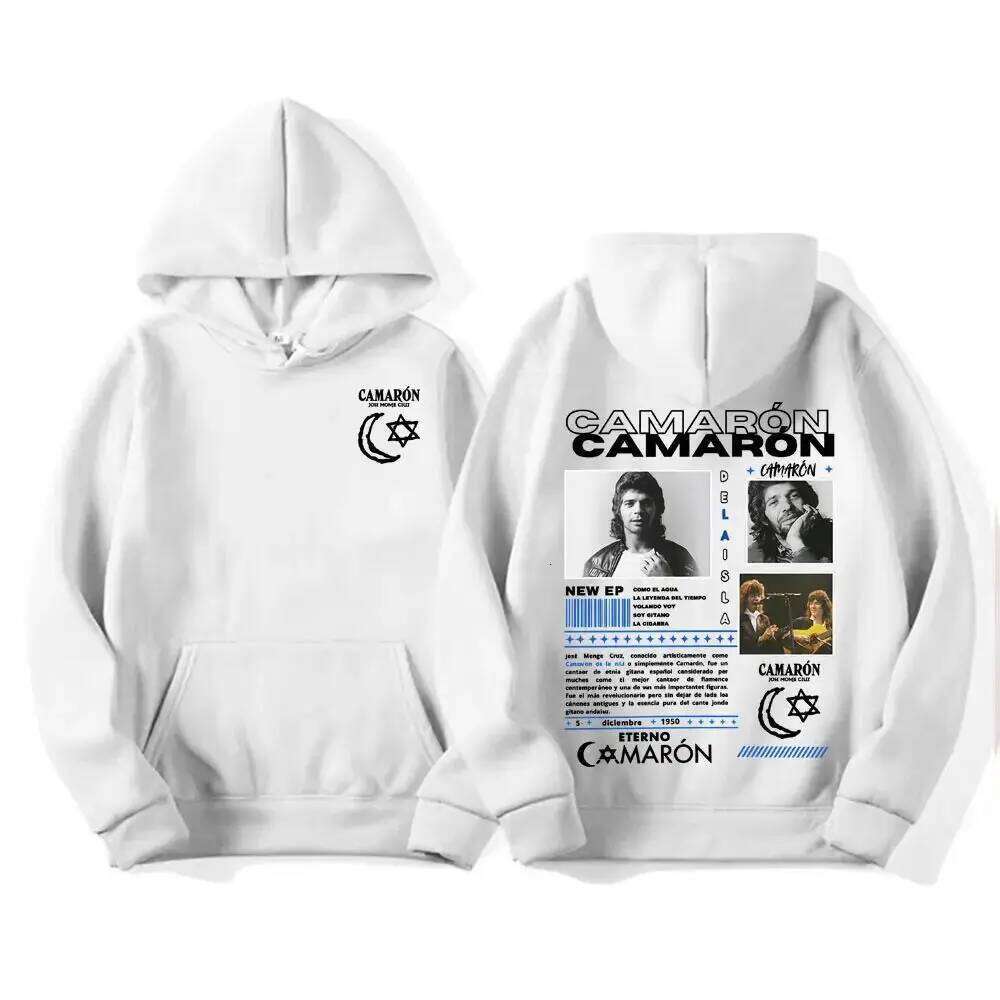 Rock Band Camaron Delaisla Tour 2025 Autumn and Winter Printing Merch Hip Hop Punk Hoodies unisex Z260314