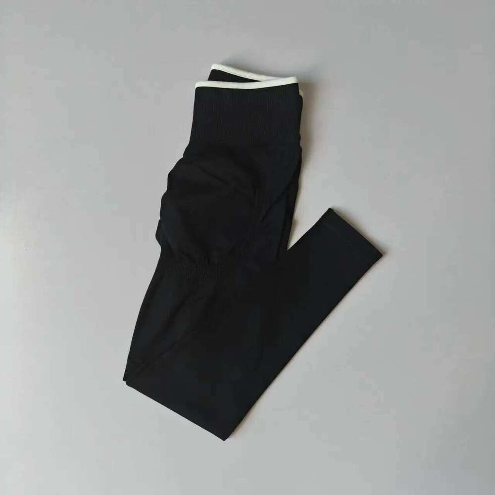 Seamless High Waist Yoga Pants Women Tummy Control Stretchy Soft Workout Running Leggings Comfortable Gym Sports Tights 26Y0313