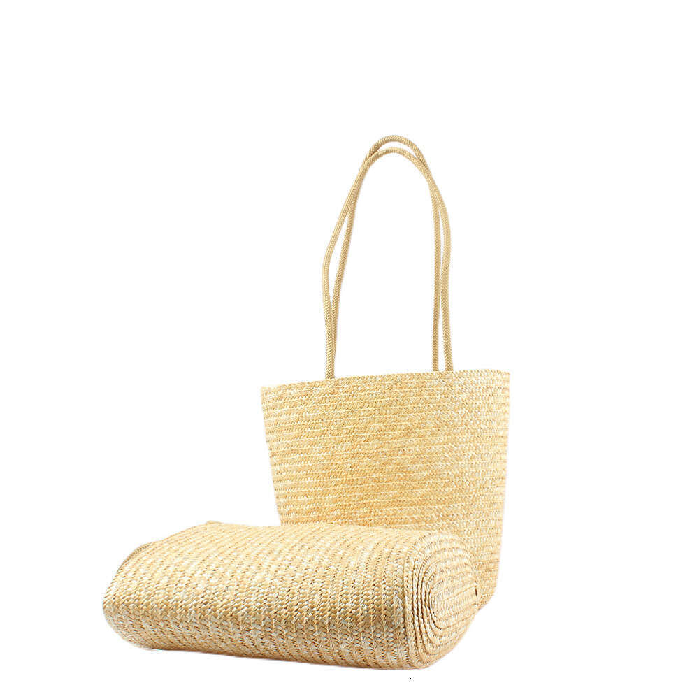 2026 Summer New Model, Direct Shipping From Manufacturer, Straw Women's Shoulder Large Capacity Woven Bag, Beach Bag